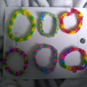 Rainbow loom bracelets